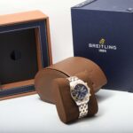 Breitling Chrono Cockpit Steel And Gold Blue Dial Automatic