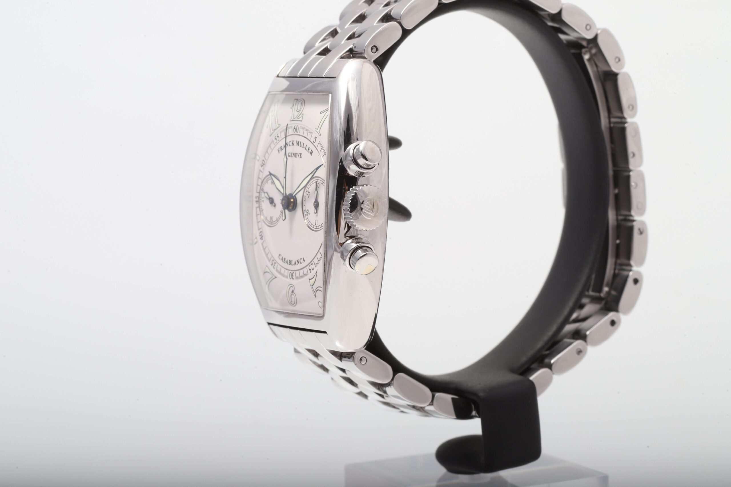 Franck Muller Casablanca Chronograph Manual Wind Steel Bracelet 5850 C CC