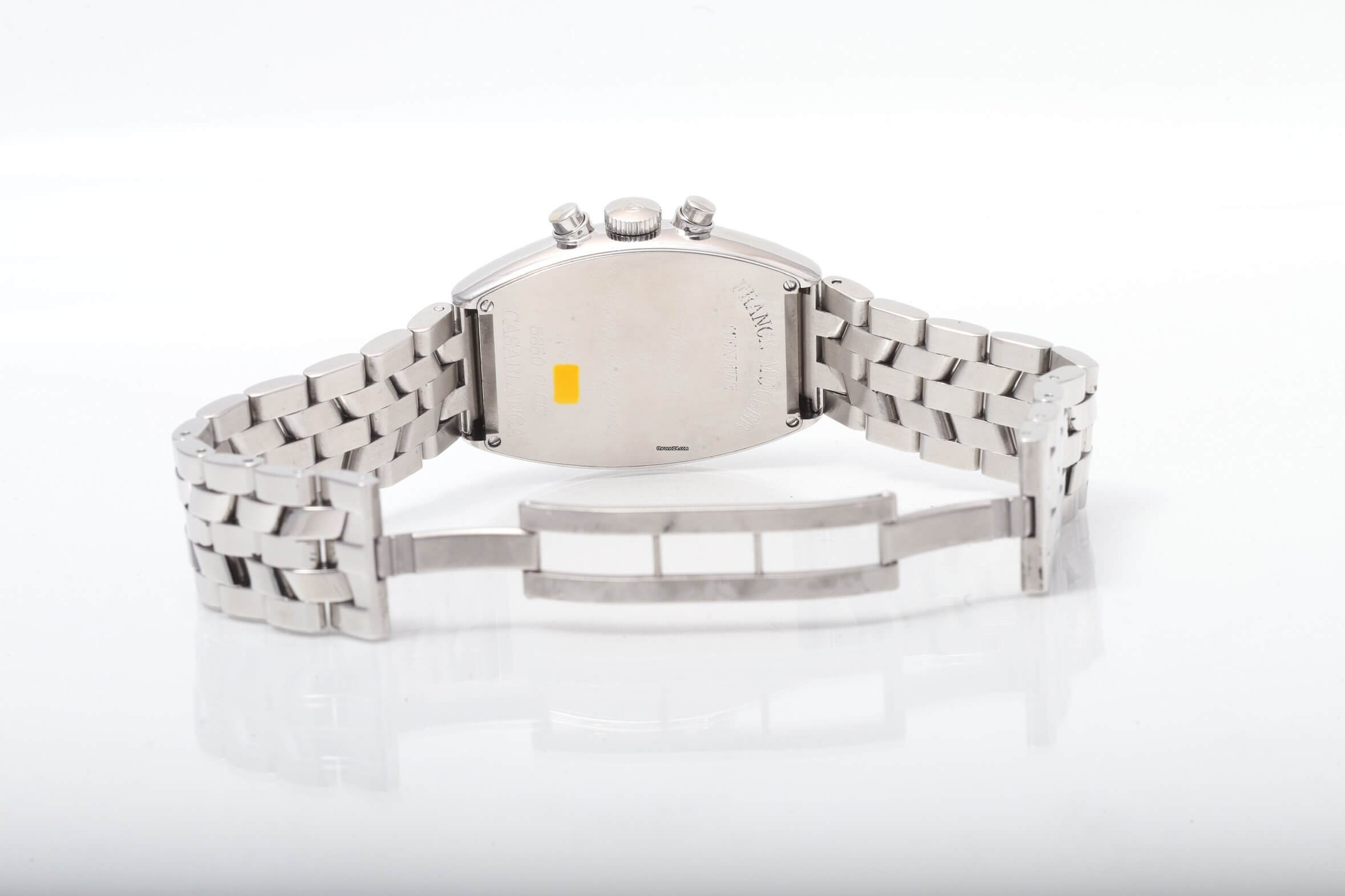 Franck Muller Casablanca Chronograph Manual Wind Steel Bracelet 5850 C CC