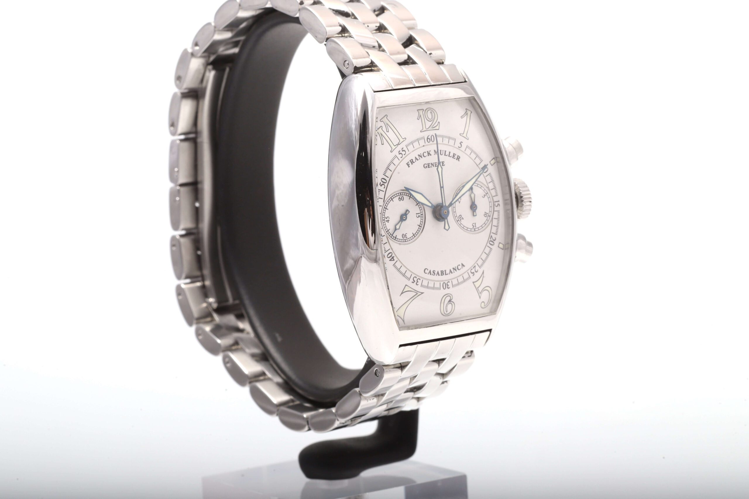 Franck Muller Casablanca Chronograph Manual Wind Steel Bracelet 5850 C CC