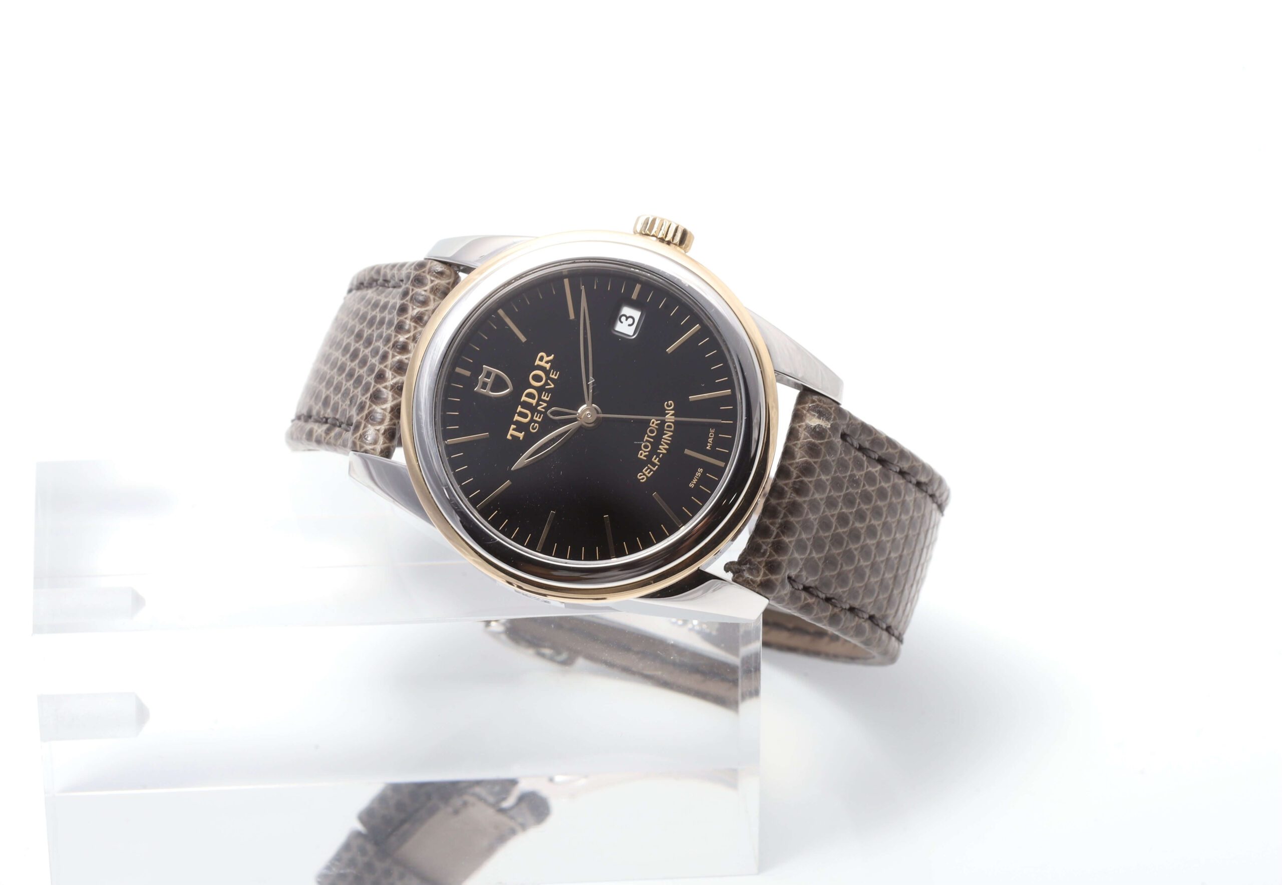 Tudor 55003 Glamour Date Gold & Steel Automatic 36mm Unworn Display Watch