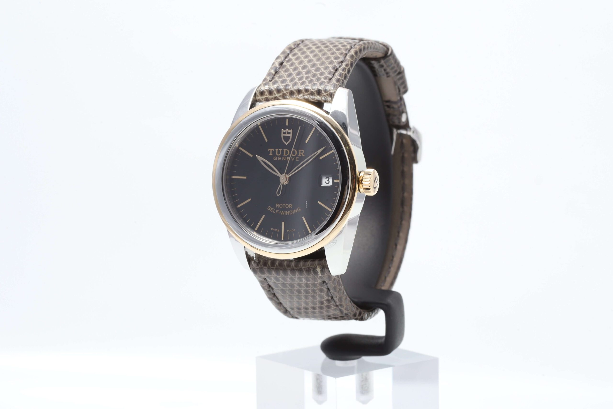 Tudor 55003 Glamour Date Gold & Steel Automatic 36mm Unworn Display Watch