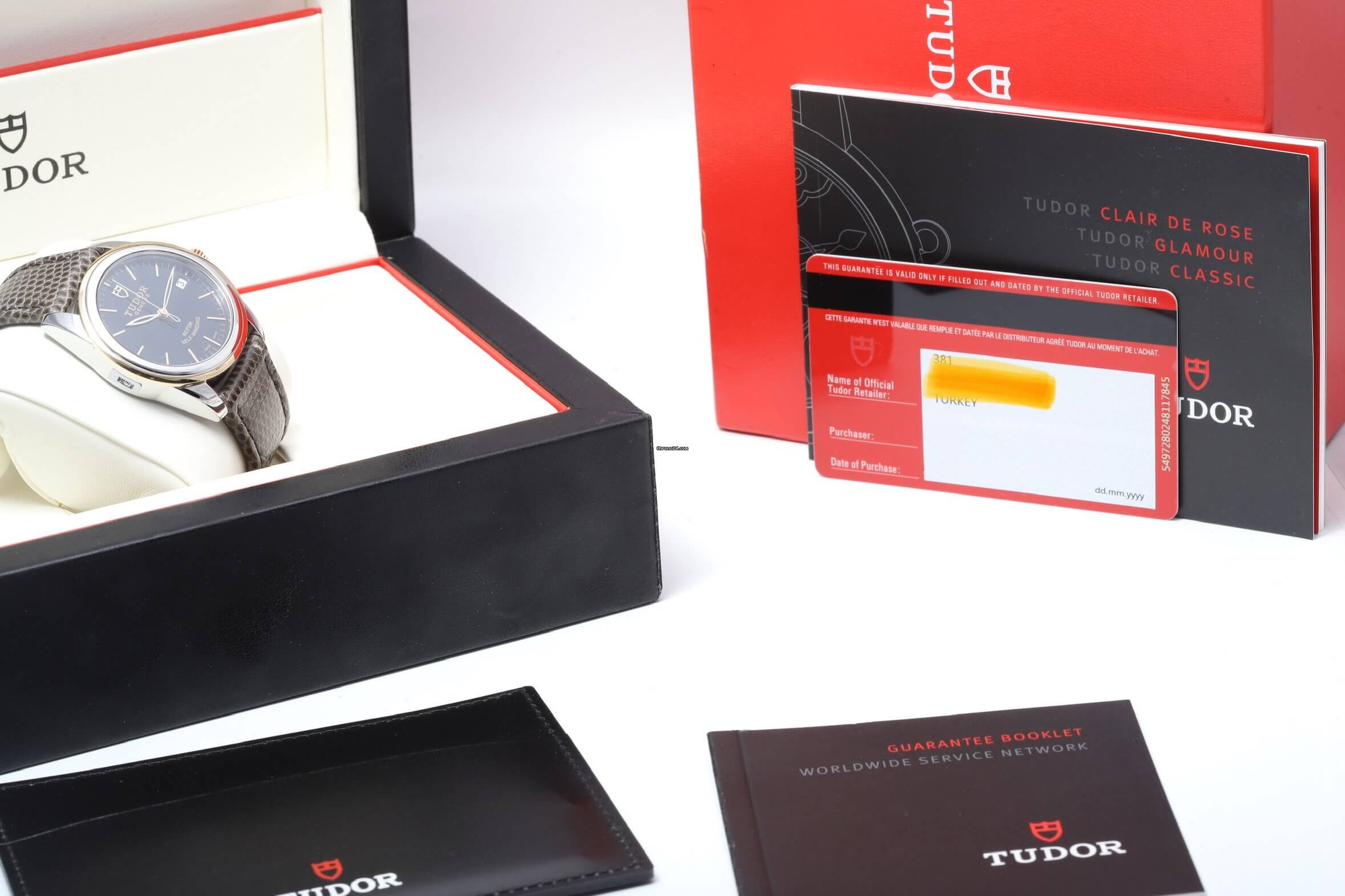 Tudor 55003 Glamour Date Gold & Steel Automatic 36mm Unworn Display Watch