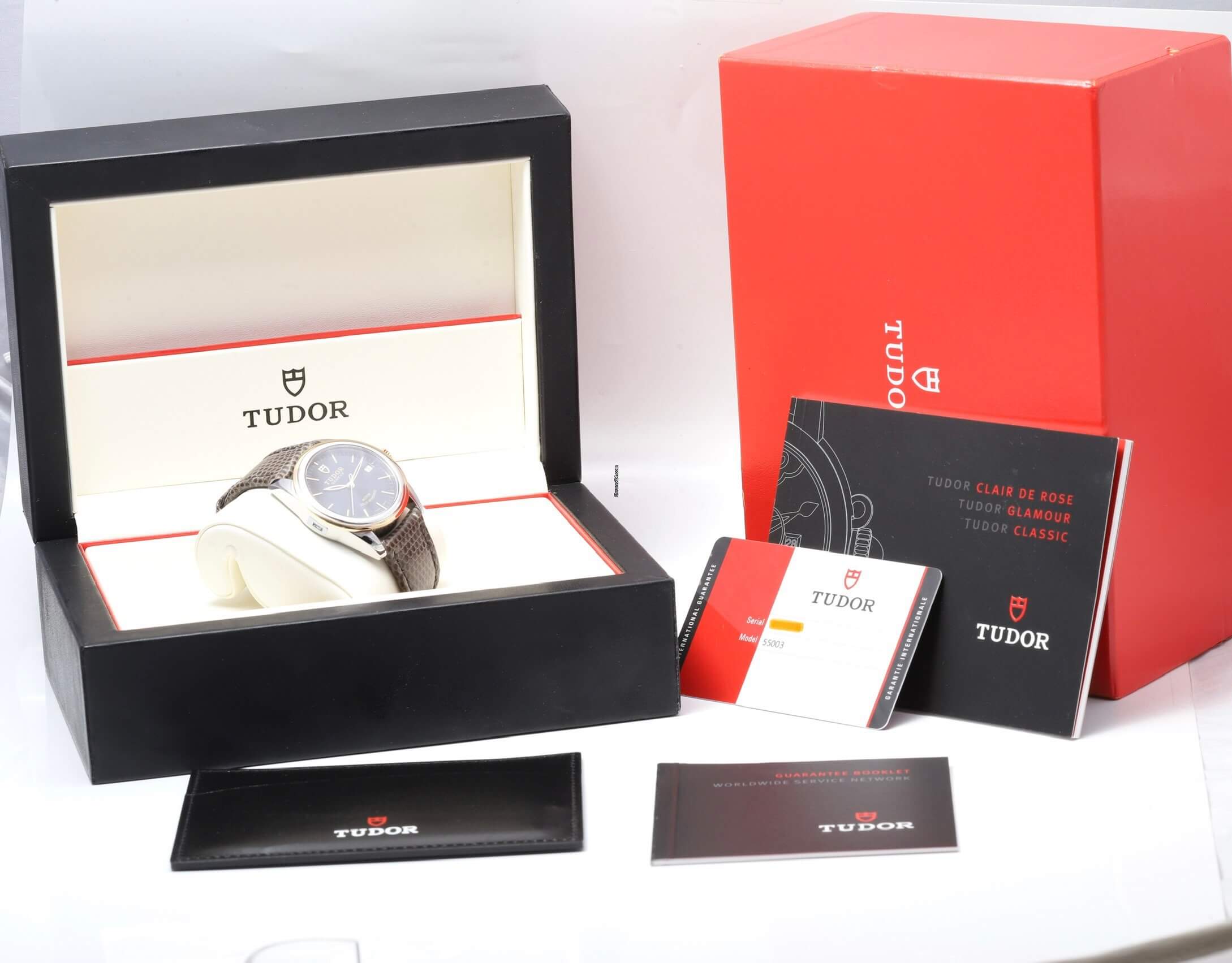 Tudor 55003 Glamour Date Gold & Steel Automatic 36mm Unworn Display Watch