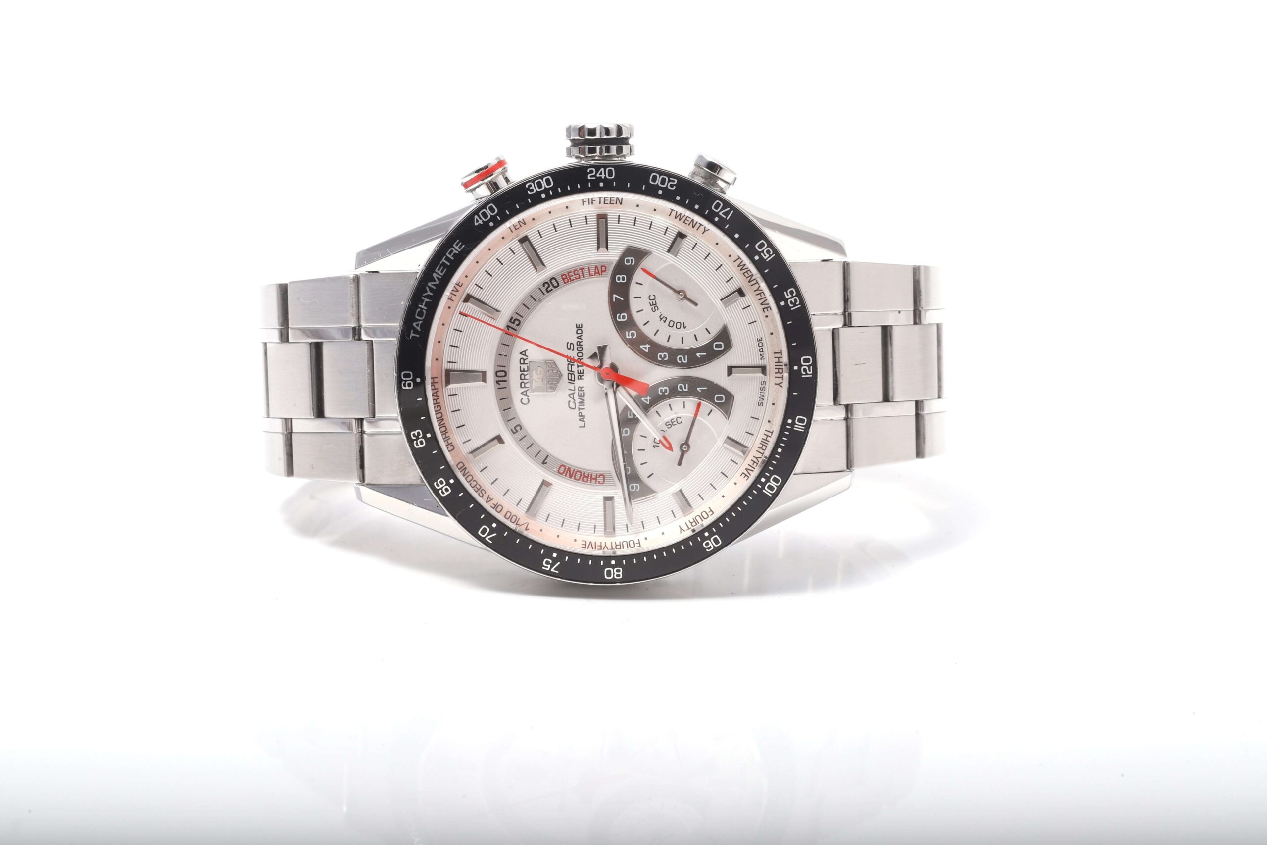 TAG Heuer Calibre S Laptimer 43 Chronograph CV7A11