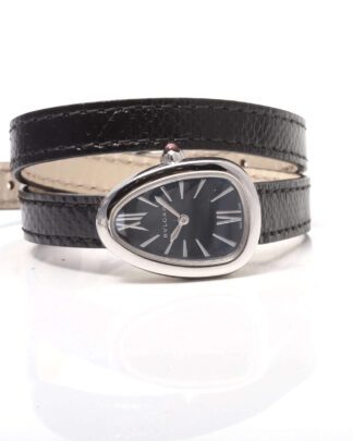 Bulgari Serpenti 27mm Double Wrap Black Dial UNWORN