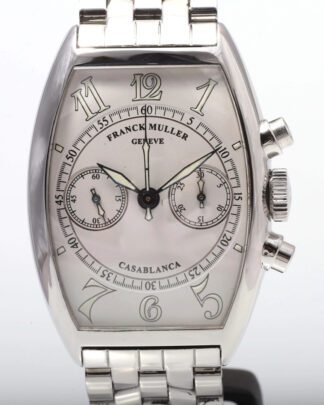 Franck Muller Casablanca Chronograph Manual Wind Steel Bracelet 5850 C CC
