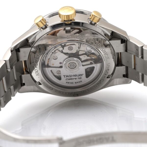 TAG Heuer Carrera 41mm Steel & Gold Automatic Chronograph