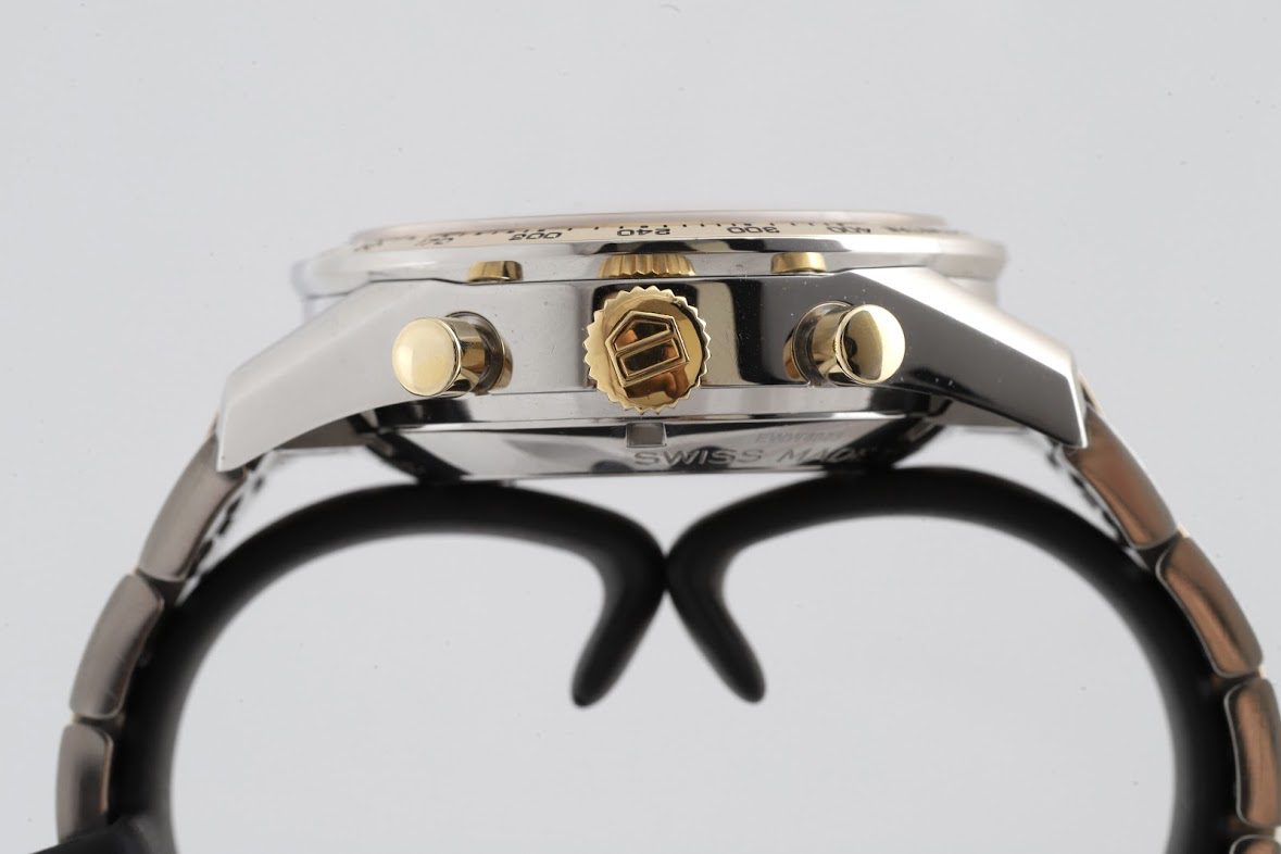 TAG Heuer Carrera 41mm Steel & Gold Automatic Chronograph