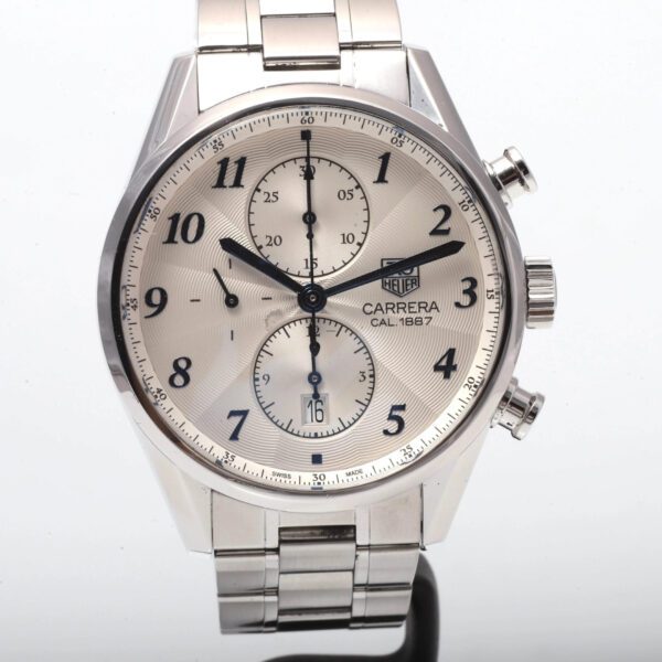 TAG Heuer Carrera Calibre 1887 Chronograph 41mm Box & Papers