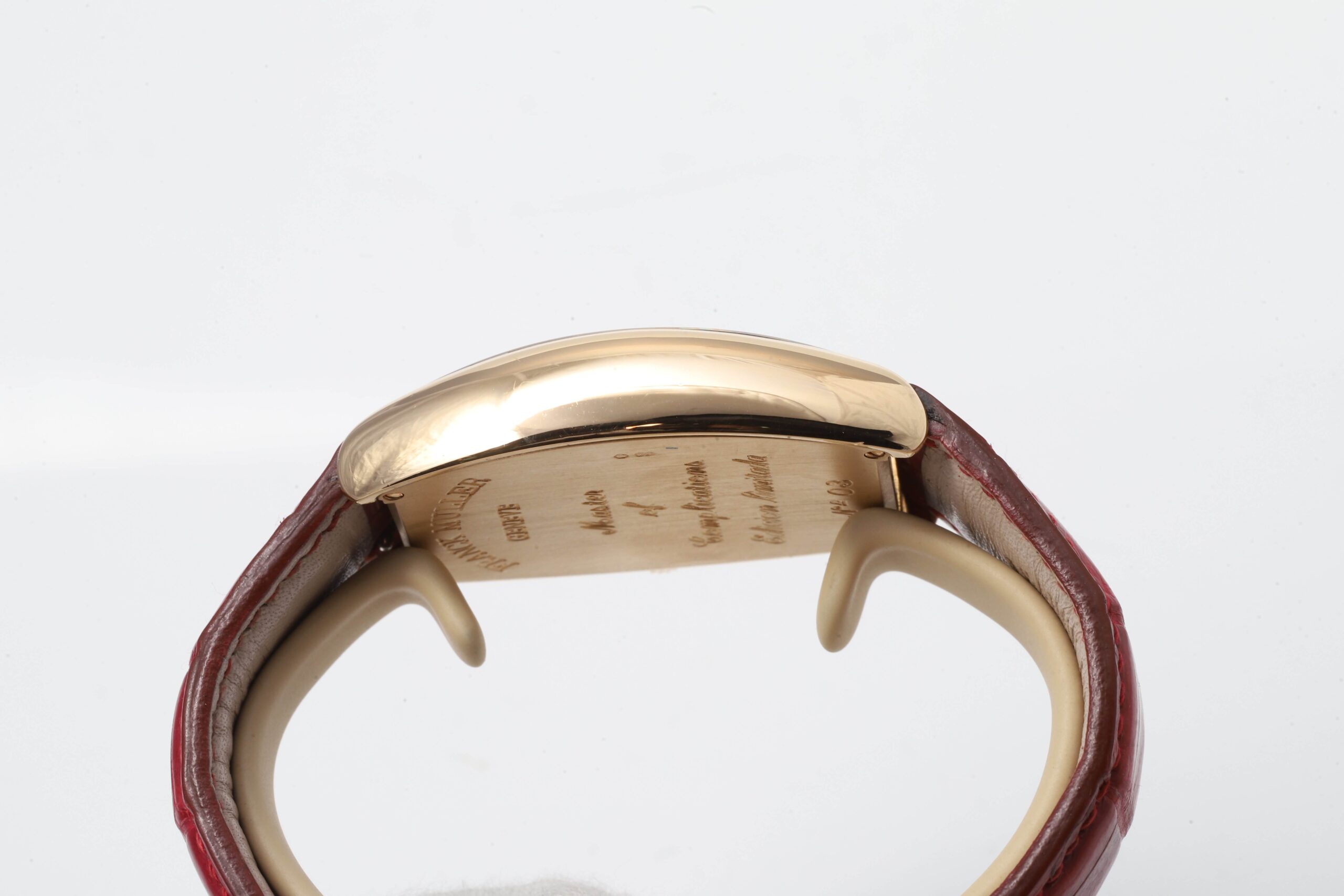 Franck Muller 5850 Casablanca Barcelona 18k Yellow Gold Dual Time Automatic