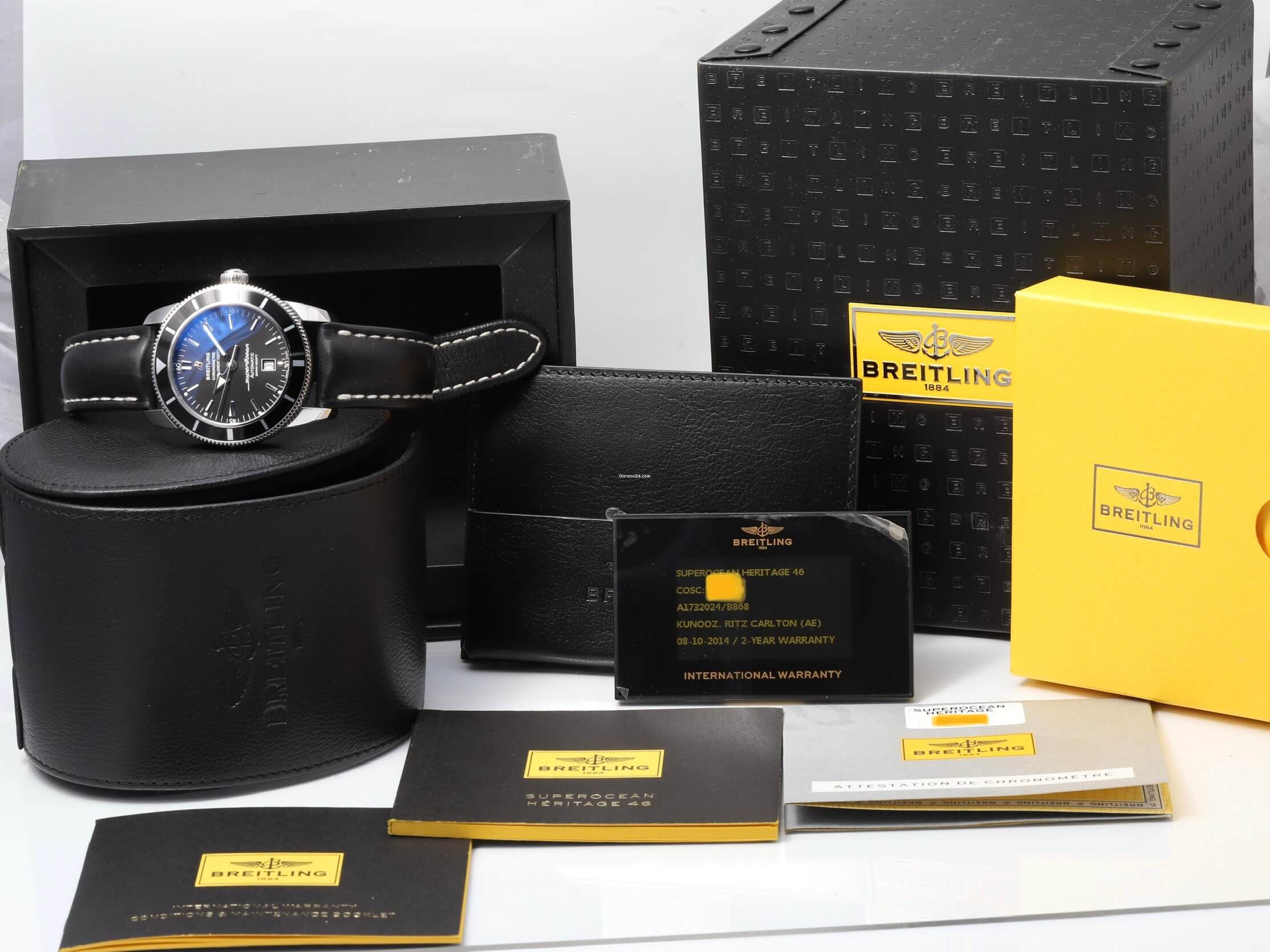 Breitling Superocean Heritage 46 Automatic 2014 Box & Papers