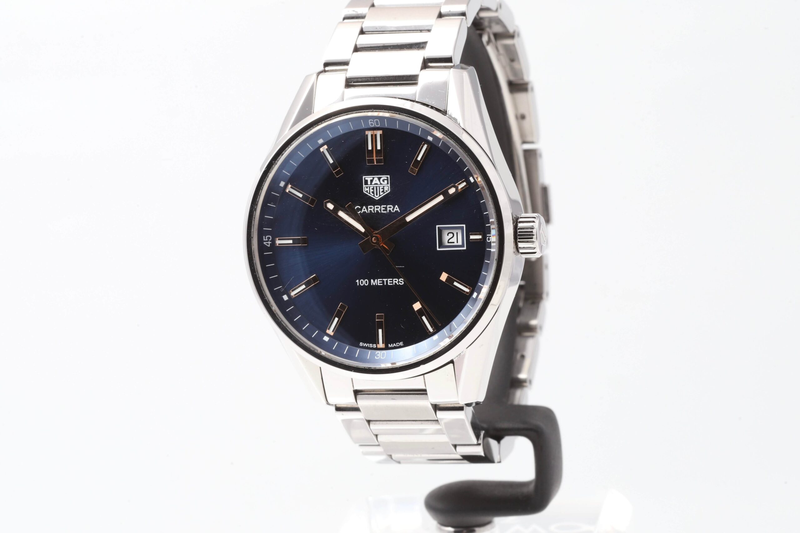 TAG Heuer Carrera Blue Dial Stainless Steel Quartz 39mm