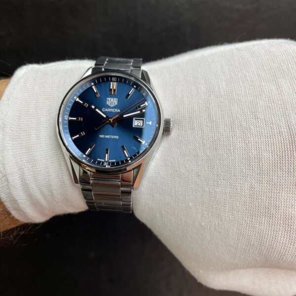 TAG Heuer Carrera Blue Dial Stainless Steel Quartz 39mm