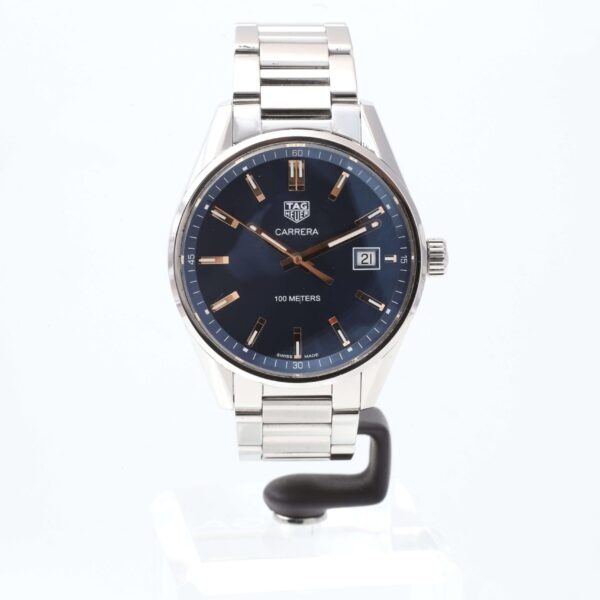 TAG Heuer Carrera Blue Dial Stainless Steel Quartz 39mm