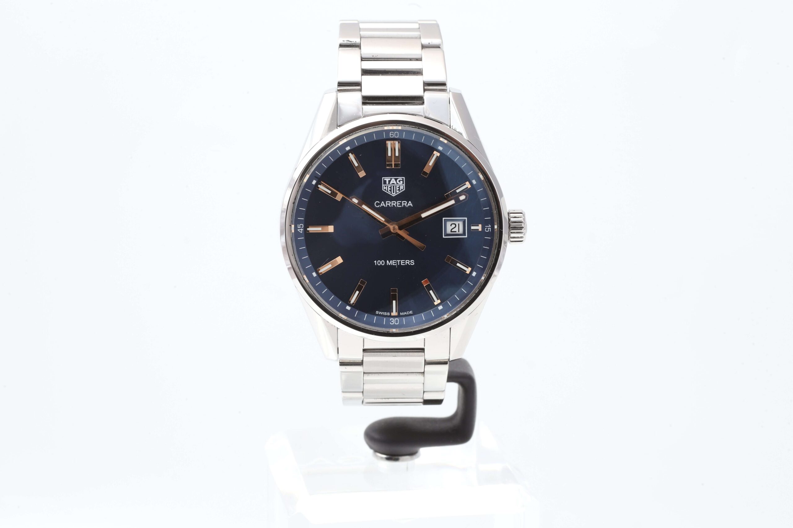 TAG Heuer Carrera Blue Dial Stainless Steel Quartz 39mm