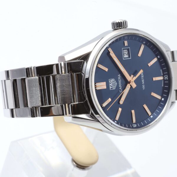 TAG Heuer Carrera Blue Dial Stainless Steel Quartz 39mm