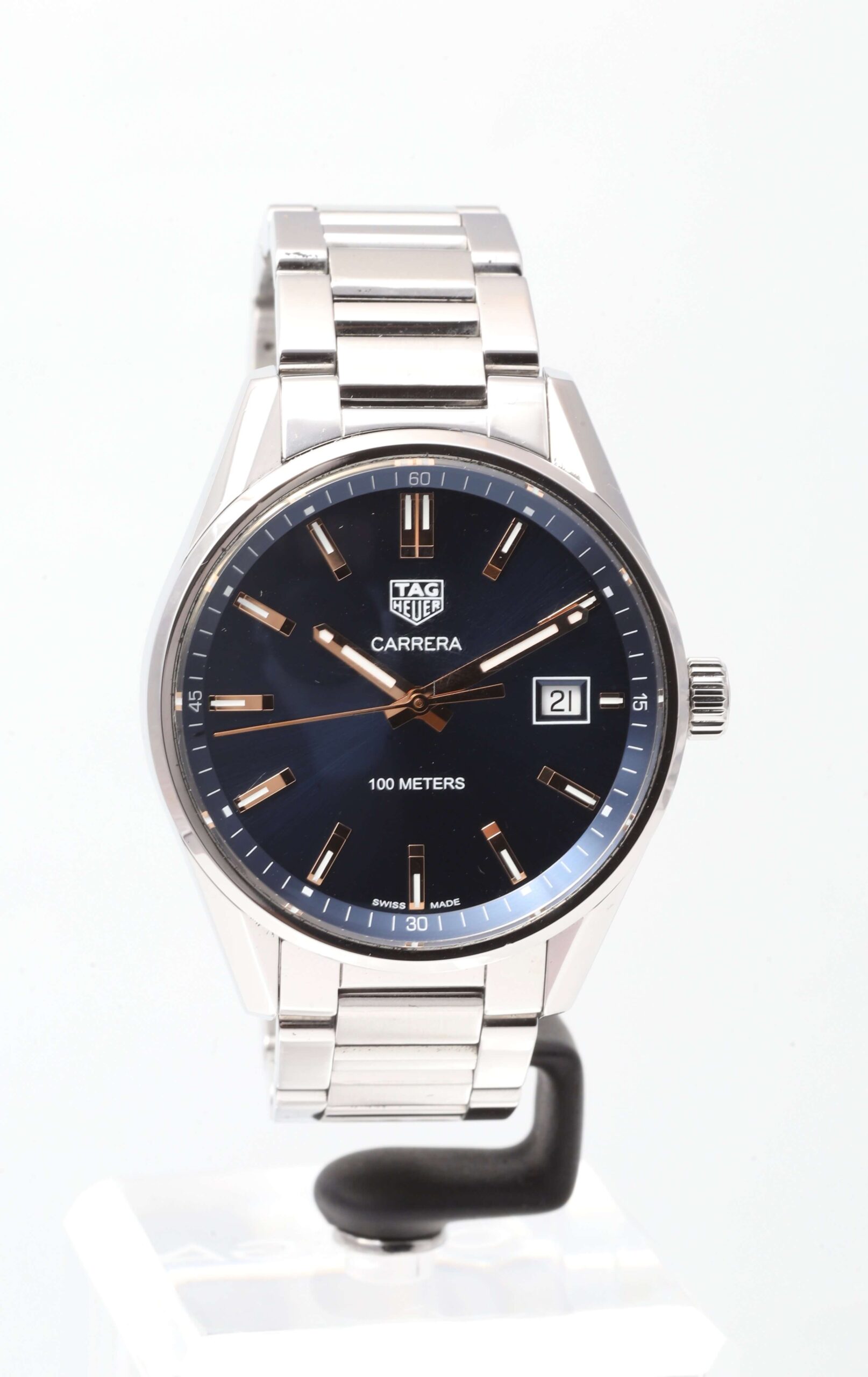 TAG Heuer Carrera Blue Dial Stainless Steel Quartz 39mm