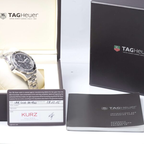 TAG Heuer Aquaracer 500m Ceramic Bezel Automatic Chronograph UNWORN