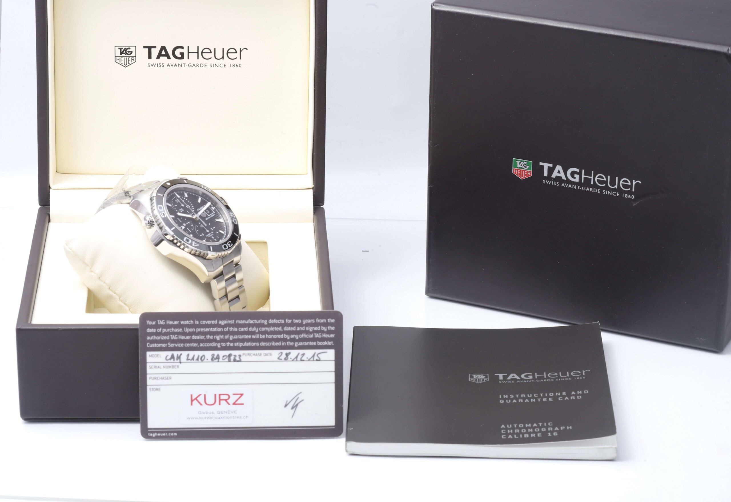 TAG Heuer Aquaracer 500m Ceramic Bezel Automatic Chronograph UNWORN