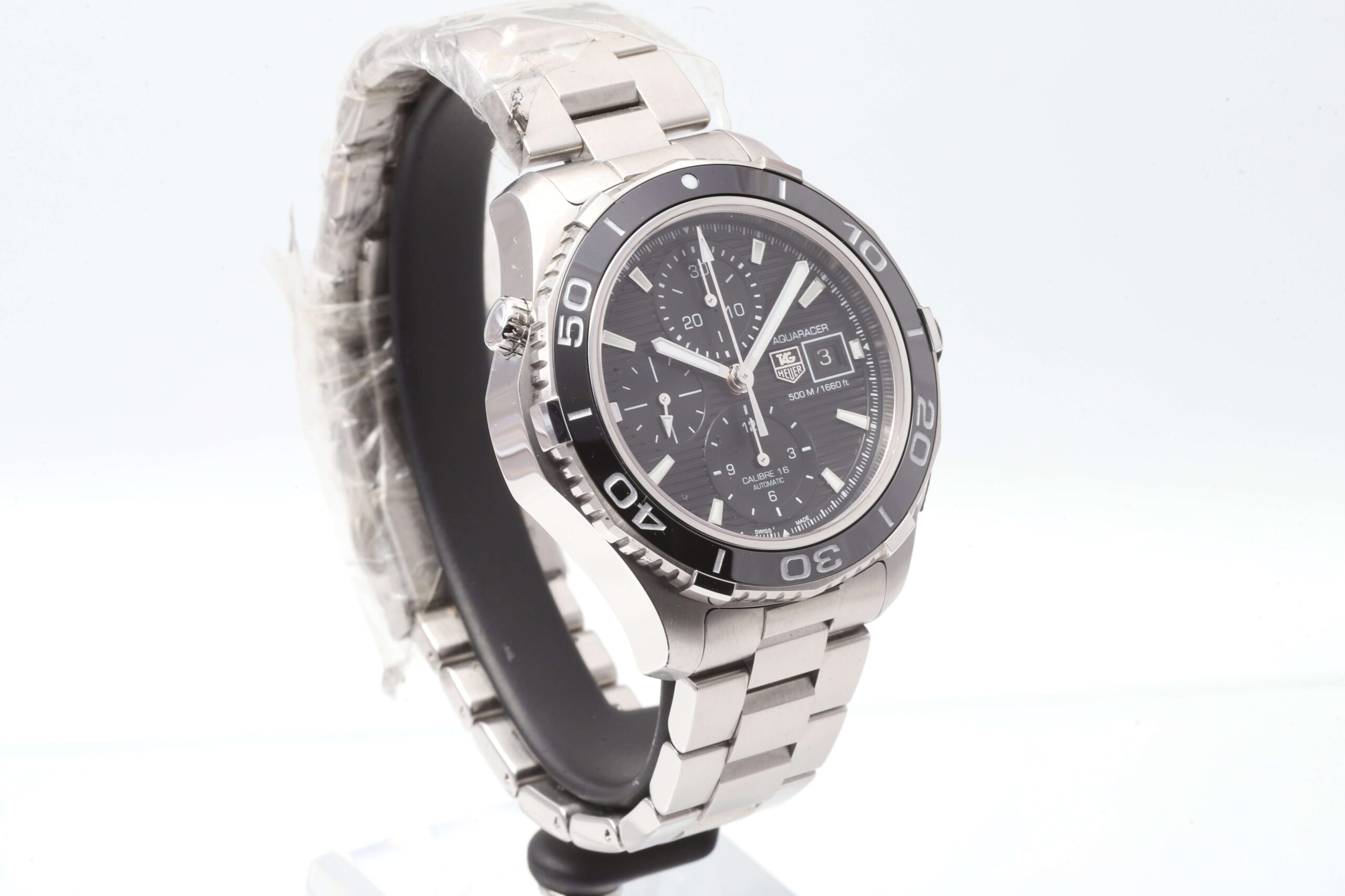 TAG Heuer Aquaracer 500m Ceramic Bezel Automatic Chronograph UNWORN