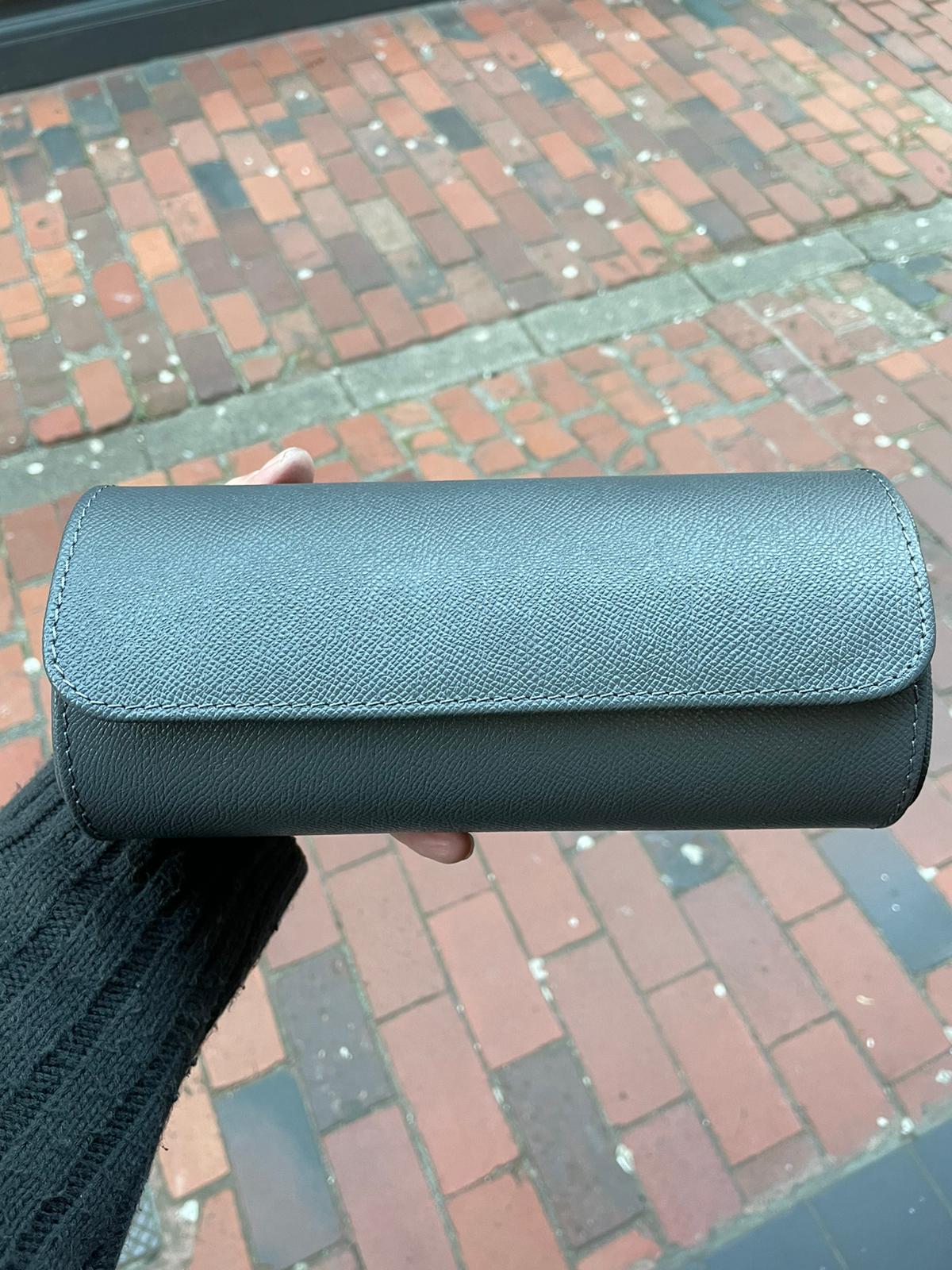 Galata Saffiano Dark Grey 3x