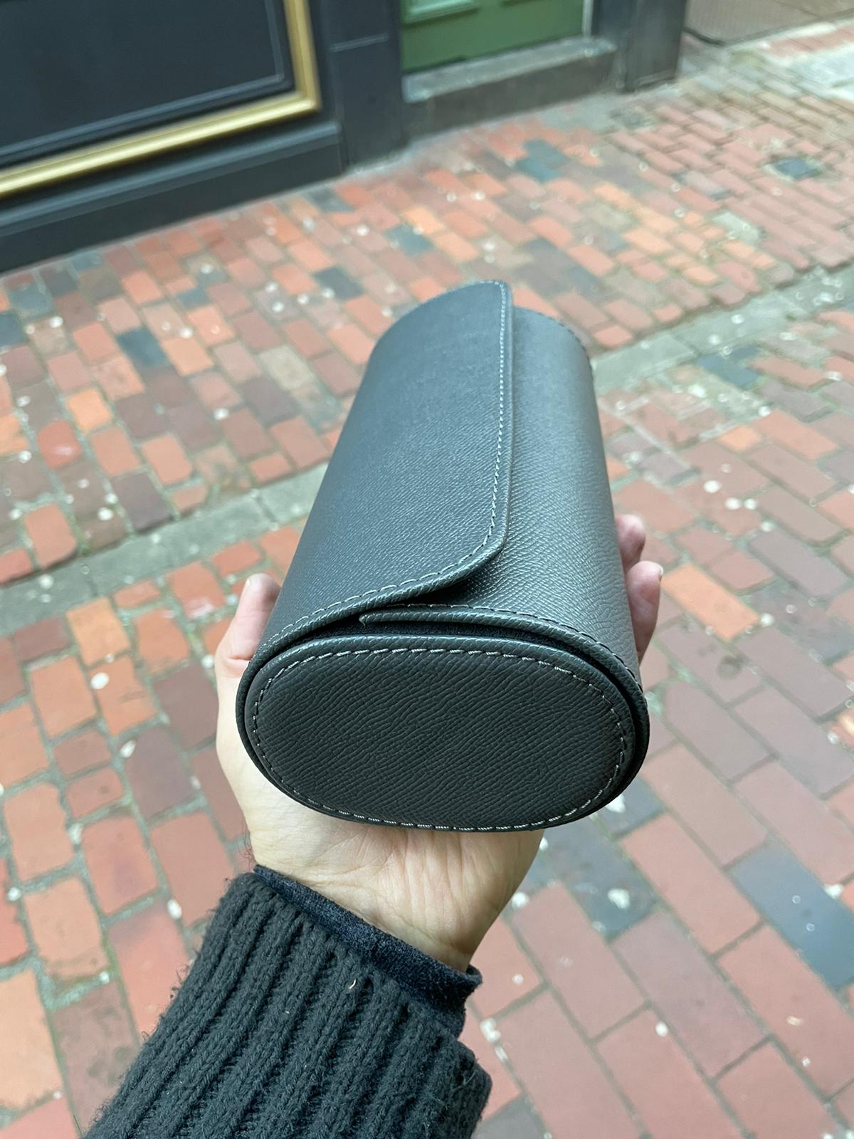 Galata Saffiano Dark Grey 3x