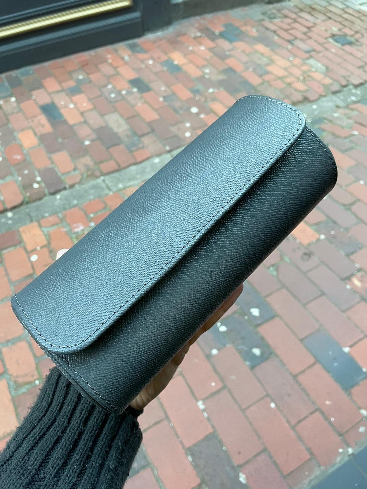 Galata Saffiano Dark Grey 3x