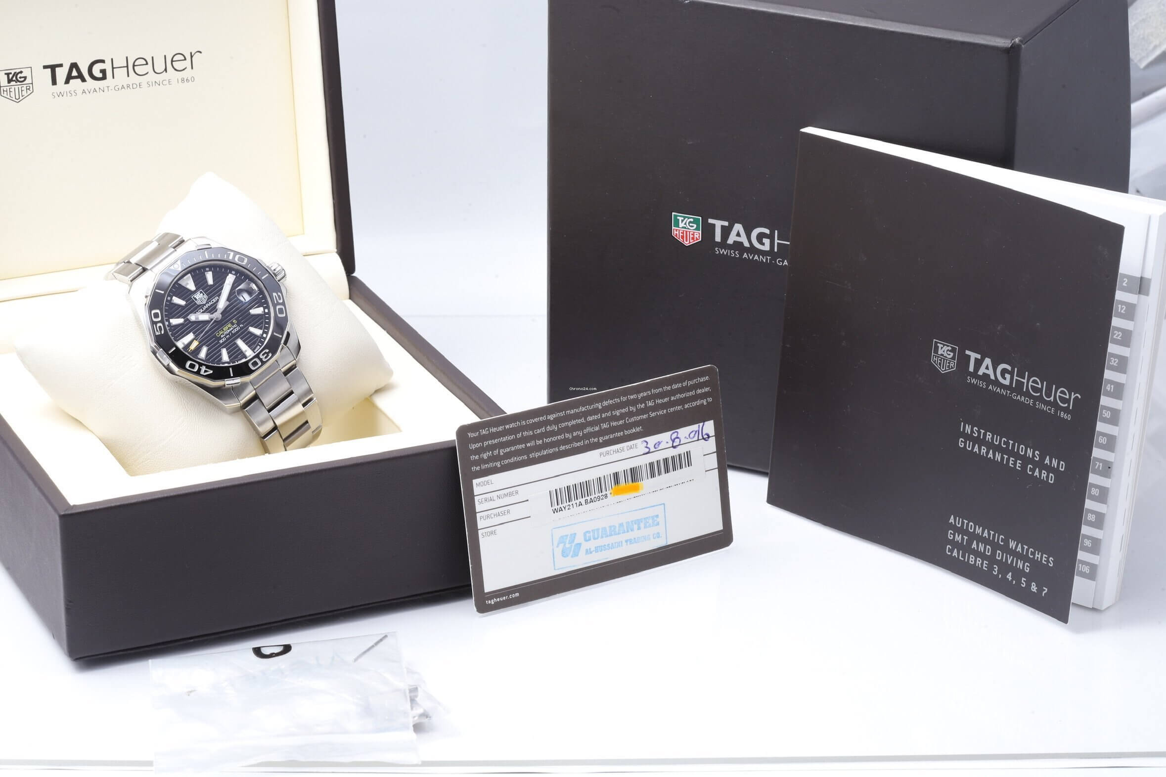 TAG Heuer Aquaracer Black Ceramic Bezel 41mm Automatic Calibre 5