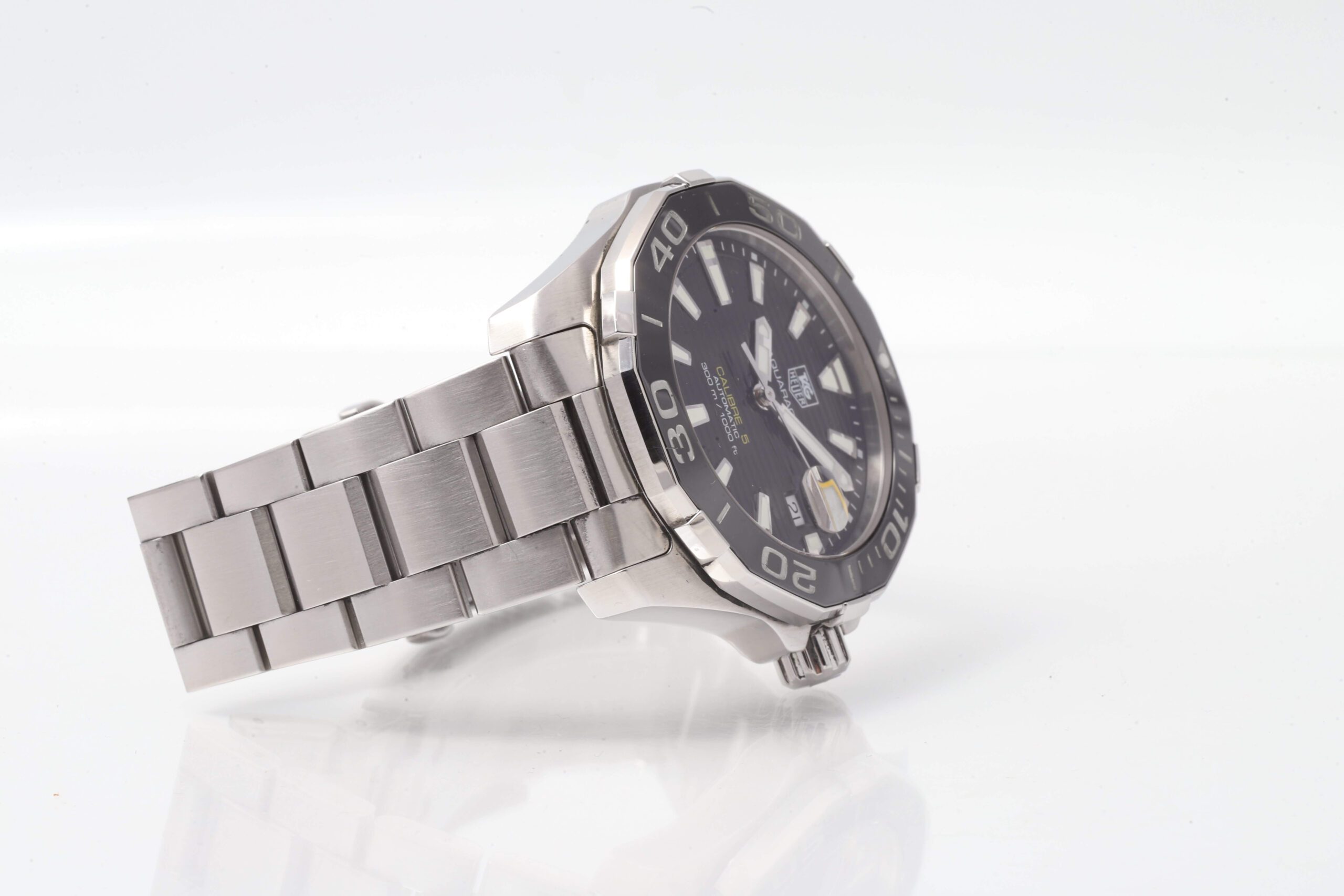 TAG Heuer Aquaracer Black Ceramic Bezel 41mm Automatic Calibre 5