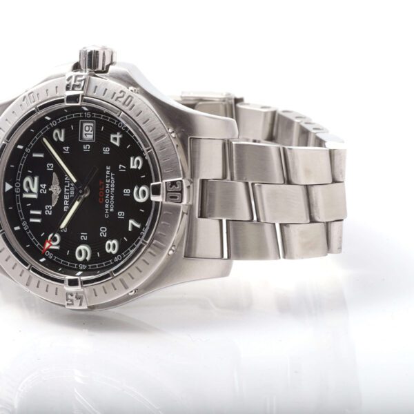 Breitling Colt 41mm Stainless Steel Quartz Black Face