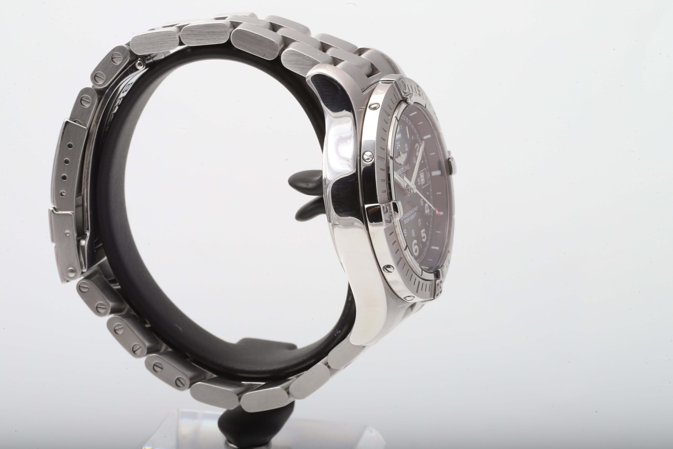 Breitling Colt 41mm Stainless Steel Quartz Black Face