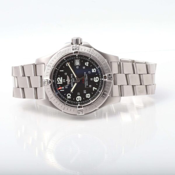 Breitling Colt 41mm Stainless Steel Quartz Black Face