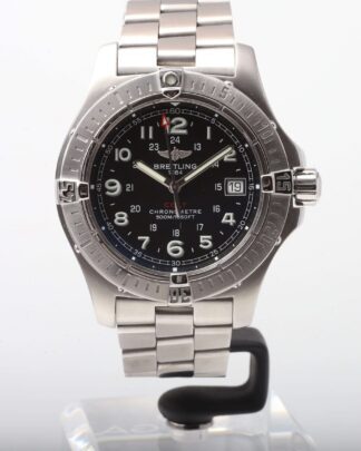 Breitling Colt 41mm Stainless Steel Quartz Black Face
