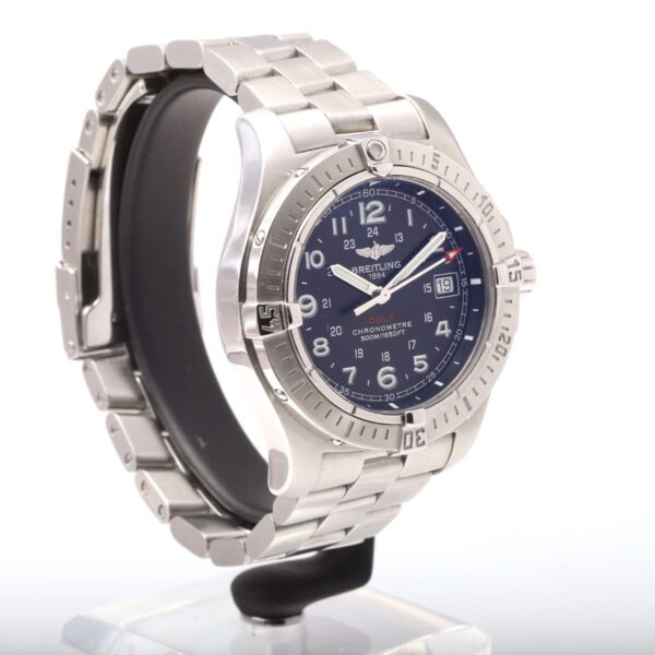 Breitling Colt 41mm Stainless Steel Quartz Black Face