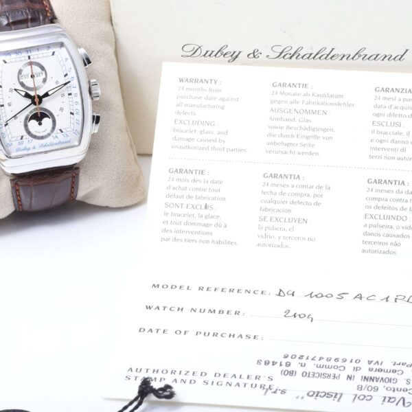 Dubey & Schaldenbrand Gran Chrono Astro Moonphase Automatic 3850 Box & Papers