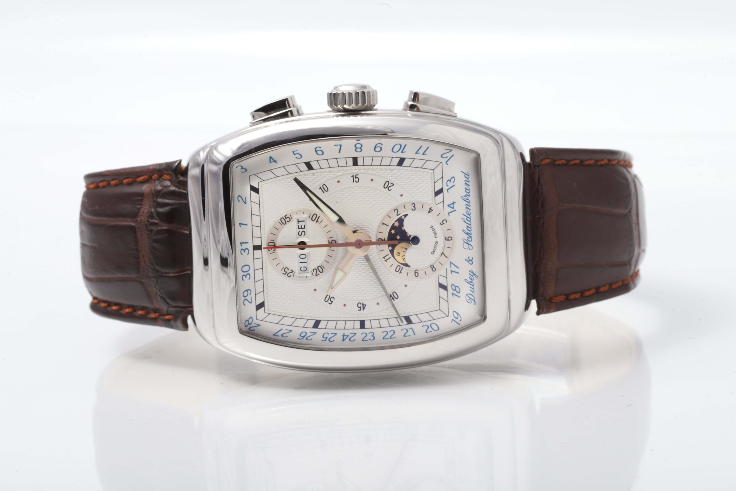 Dubey & Schaldenbrand Gran Chrono Astro Moonphase Automatic 3850 Box & Papers