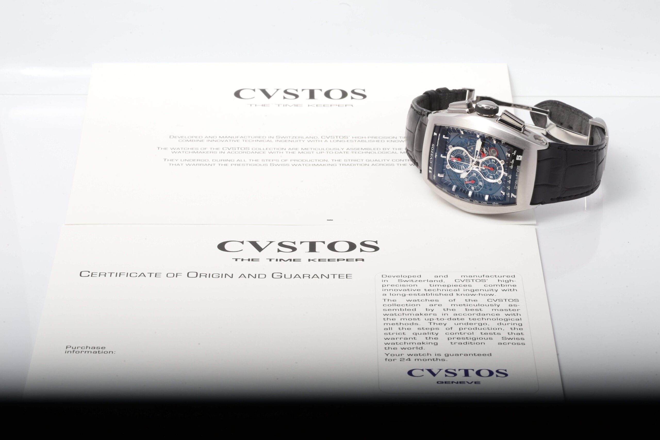 Cvstos Challenge II Chronograph GT Power Reserve Cvstos Challenge II Chronograph GT Power Reserve