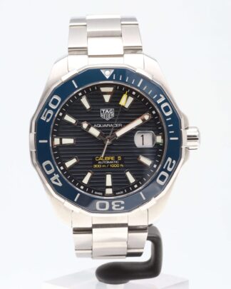 TAG Heuer Aquaracer Blue Ceramic Bezel 41mm Automatic Calibre 5