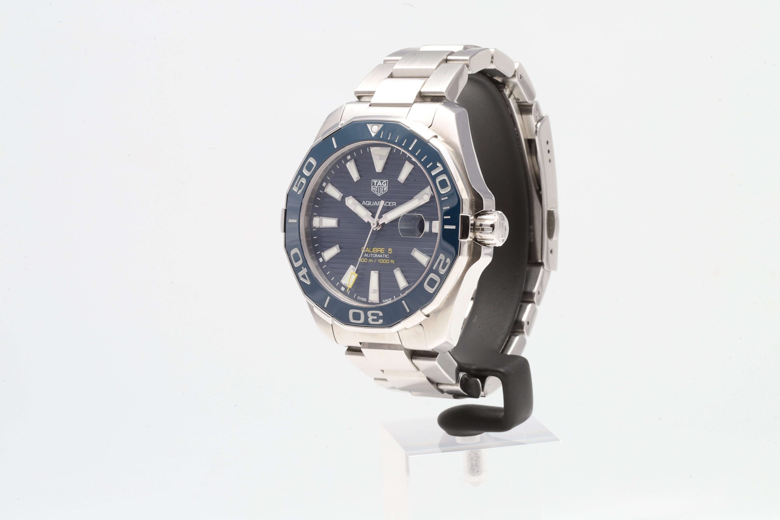 TAG Heuer Aquaracer Blue Ceramic Bezel 41mm Automatic Calibre 5