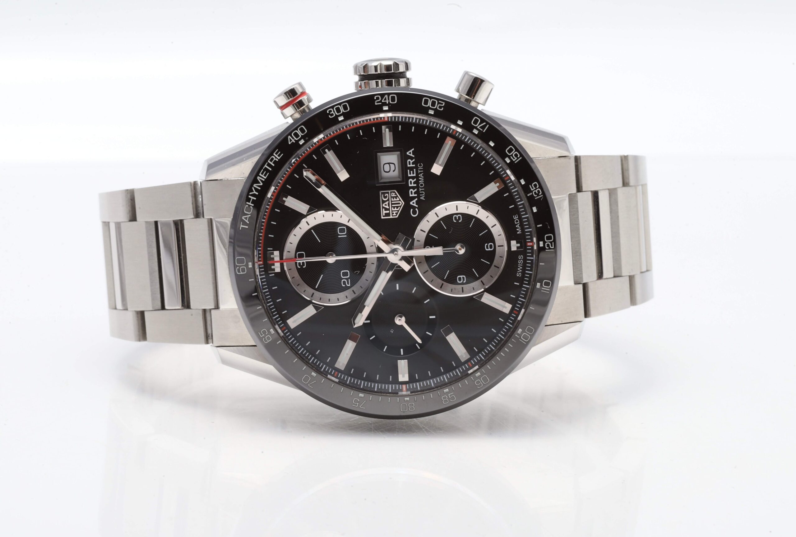 TAG Heuer Carrera Calibre 16 Automatic Chronograph Ceramic Bezel 41mm