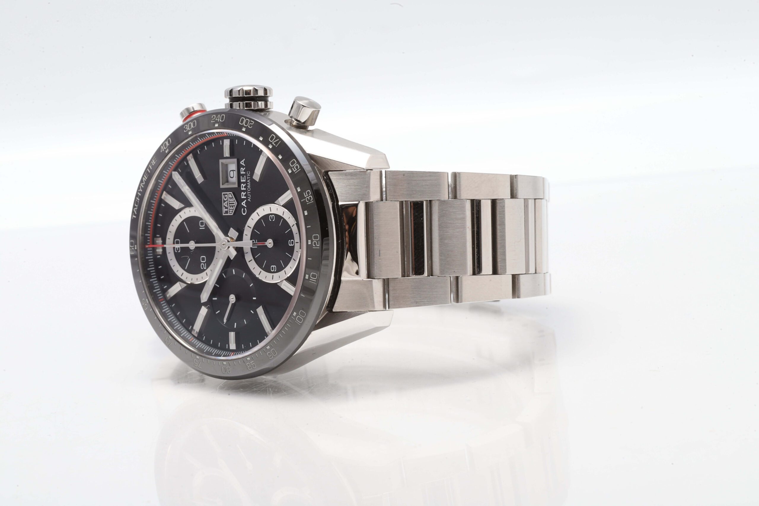 TAG Heuer Carrera Calibre 16 Automatic Chronograph Ceramic Bezel 41mm
