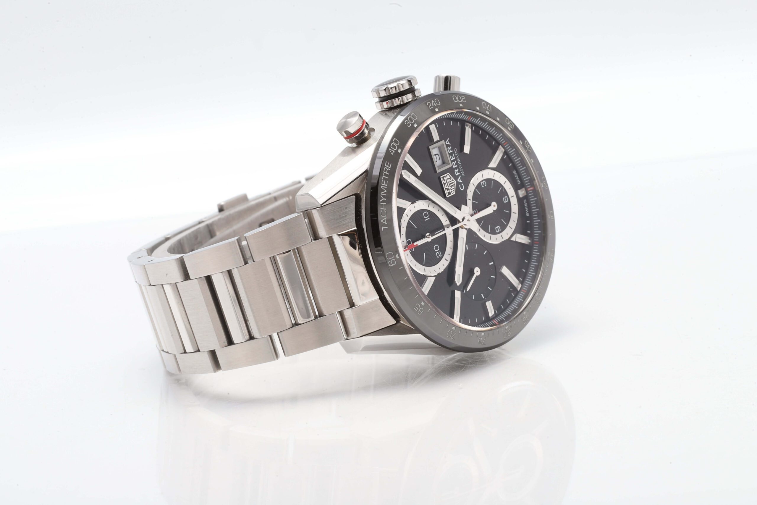 TAG Heuer Carrera Calibre 16 Automatic Chronograph Ceramic Bezel 41mm