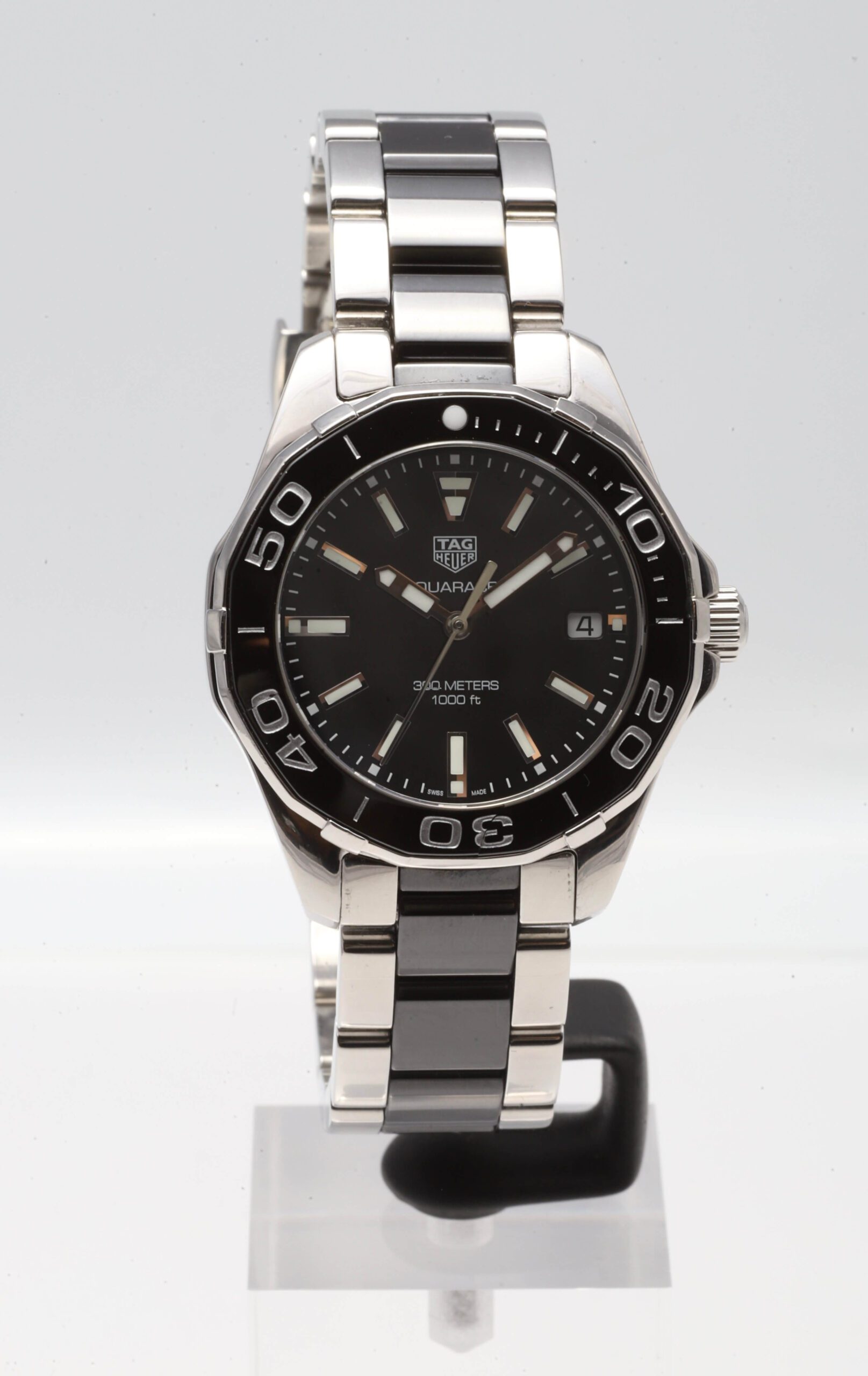 TAG Heuer Aquaracer Ceramic & Steel 35mm Black