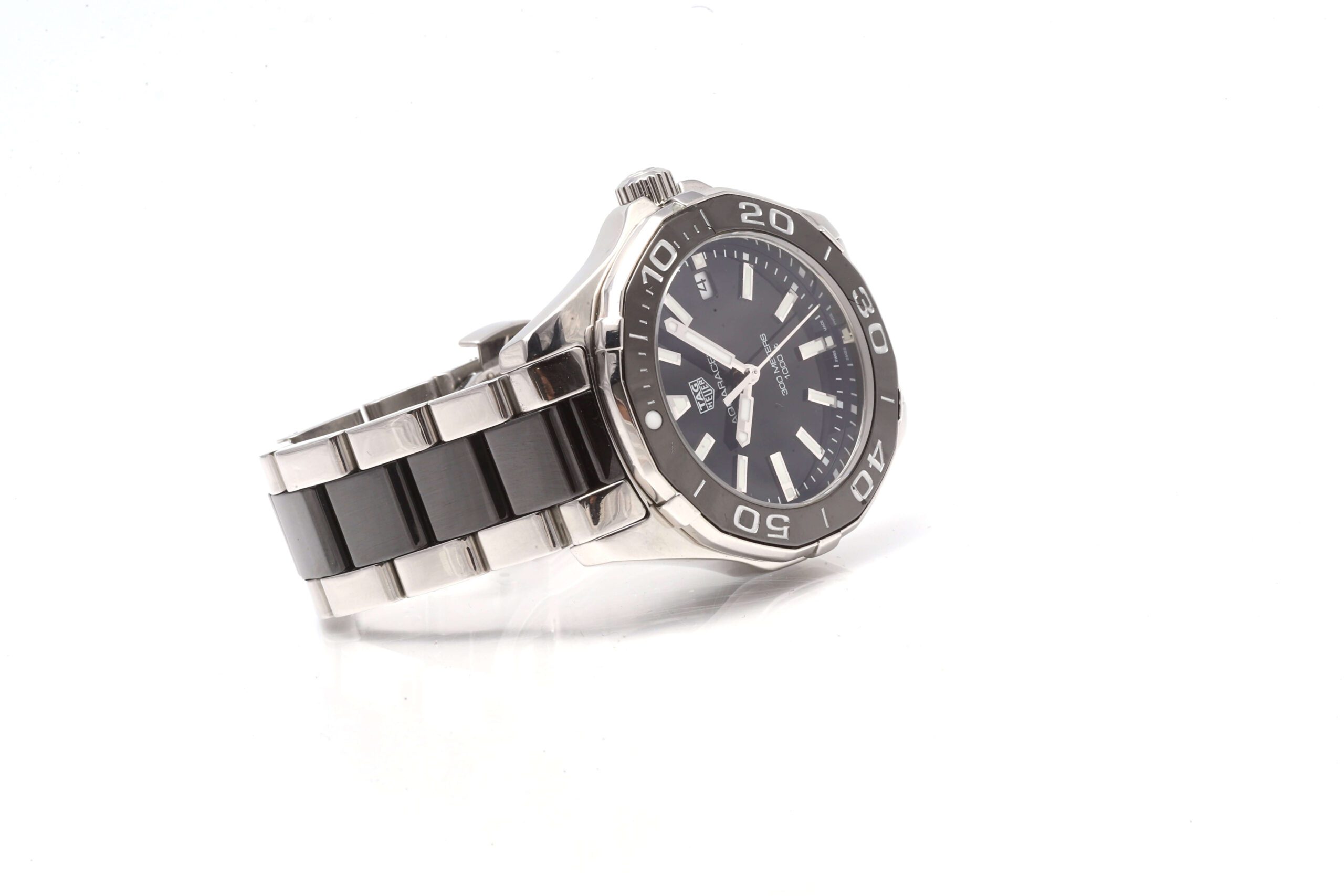 TAG Heuer Aquaracer Ceramic & Steel 35mm Black