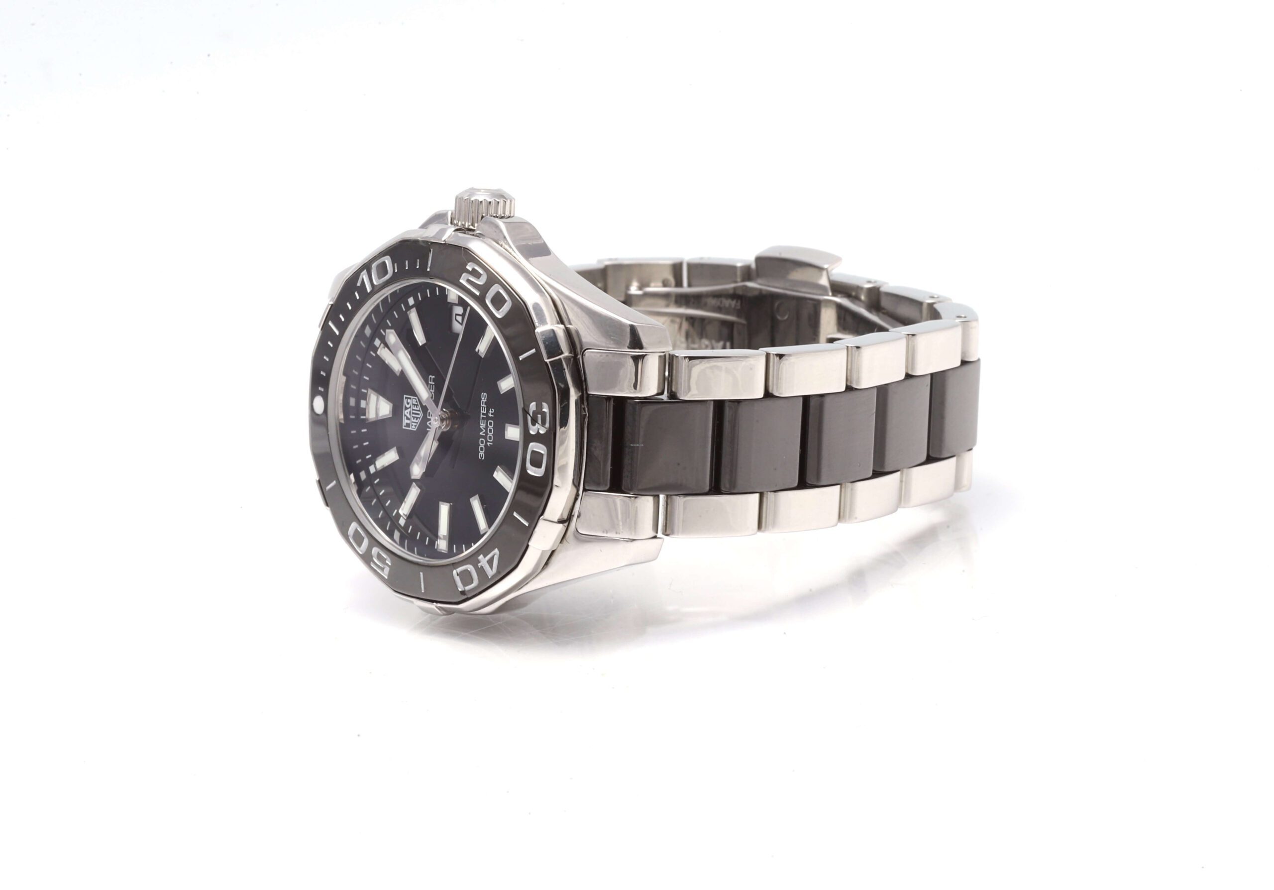 TAG Heuer Aquaracer Ceramic & Steel 35mm Black