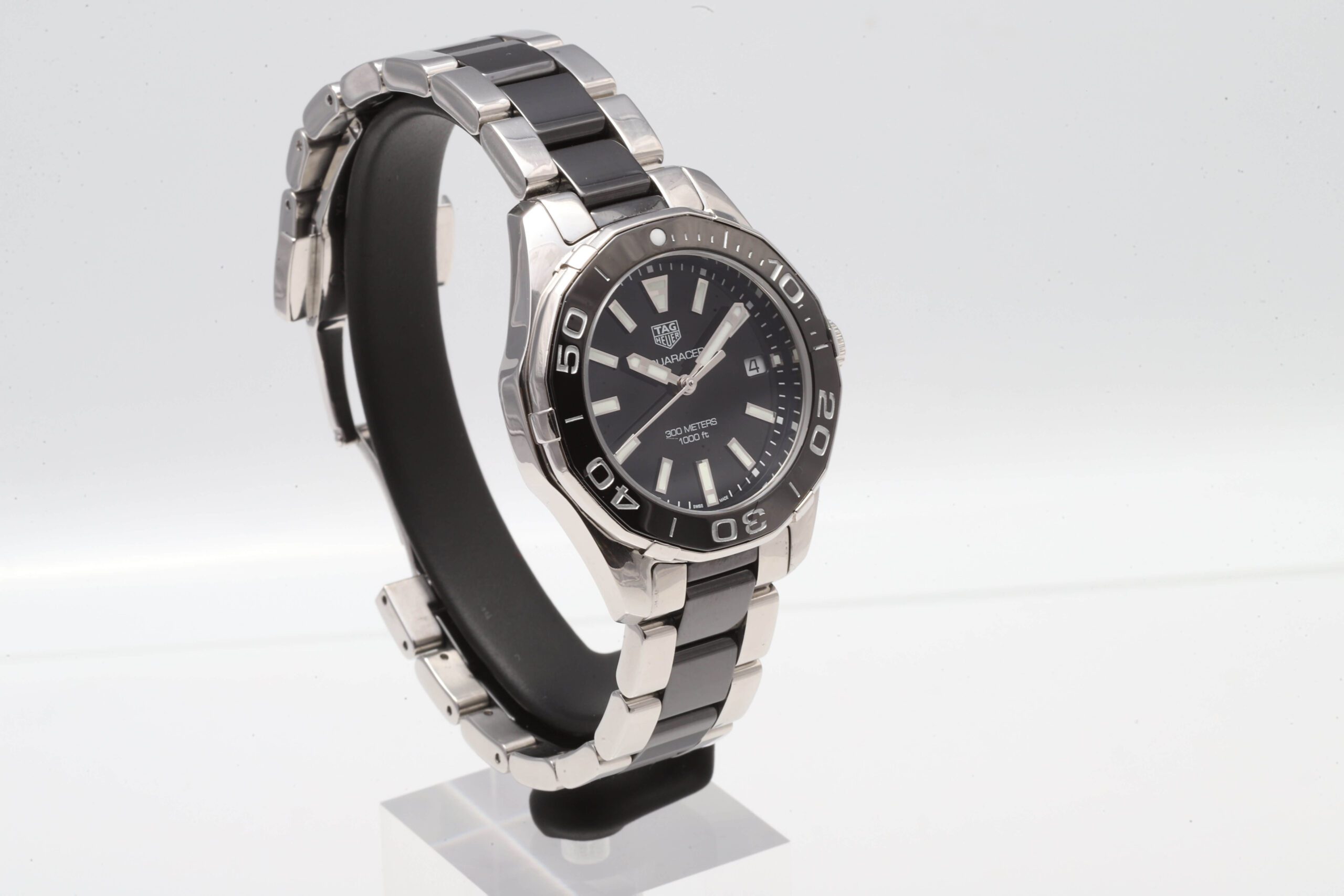 TAG Heuer Aquaracer Ceramic & Steel 35mm Black