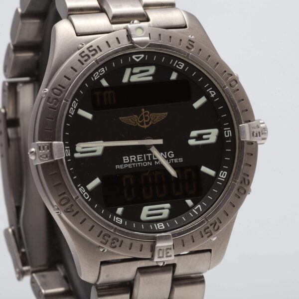 Breitling Aerospace Titanium Analog & Digital Repetition Minutes