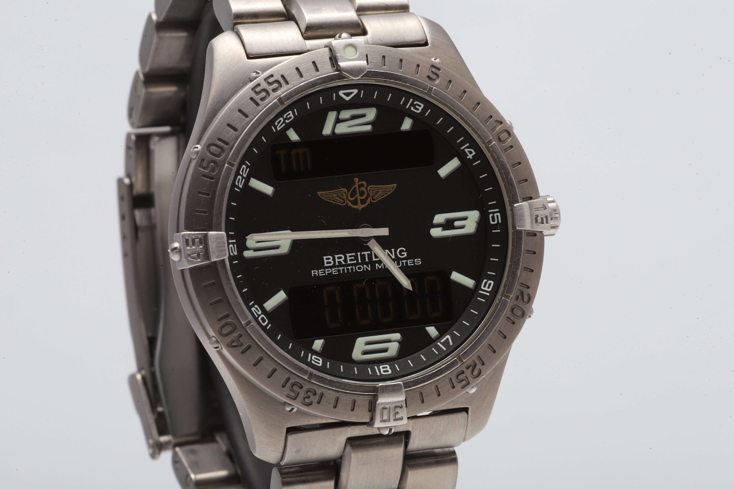 Breitling Aerospace Titanium Analog & Digital Repetition Minutes