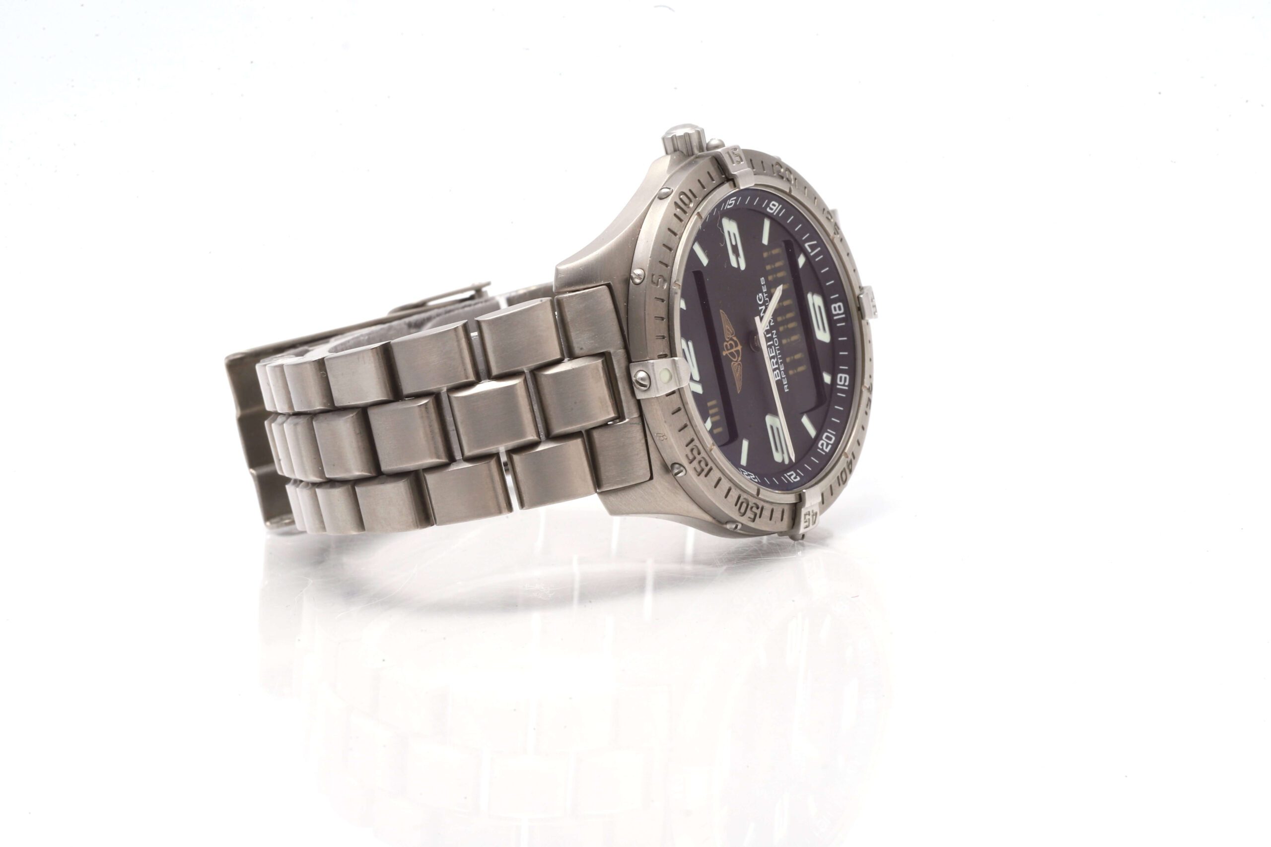 Breitling Aerospace Titanium Analog & Digital Repetition Minutes